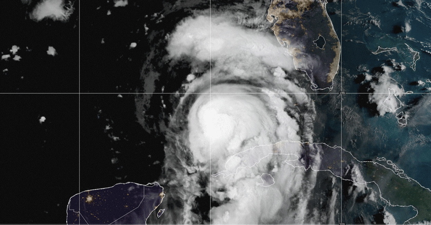 Huracán Idalia se fortalece y se encamina hacia Florida